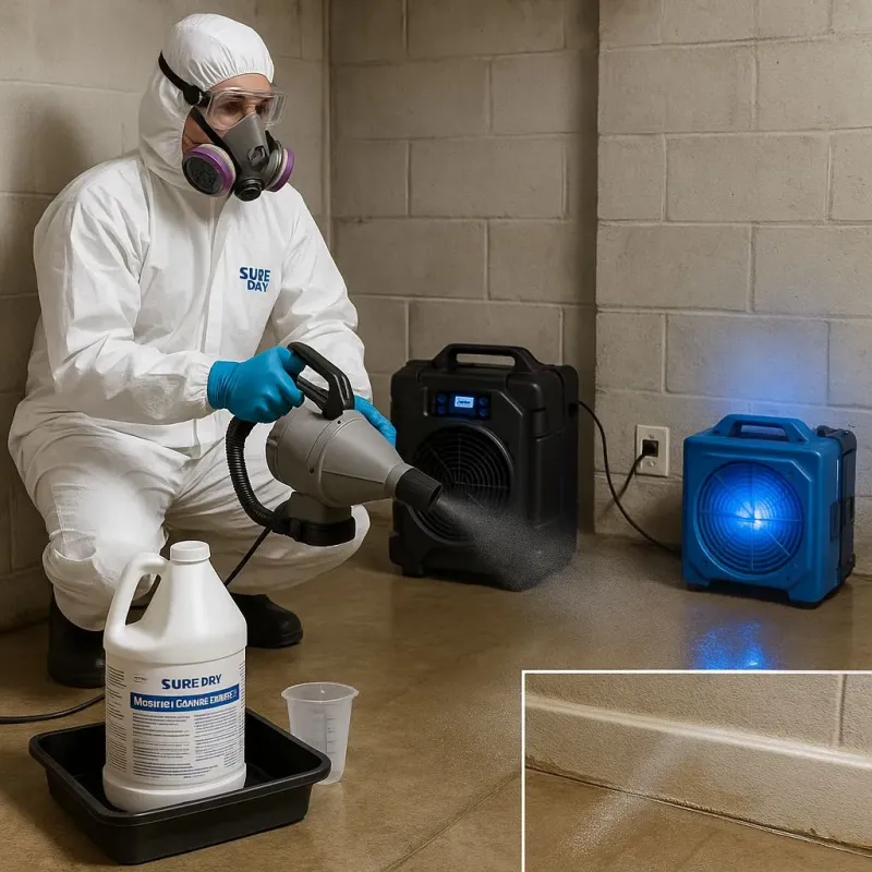Sanitization and Odor Removal process in Sherburne County, MN