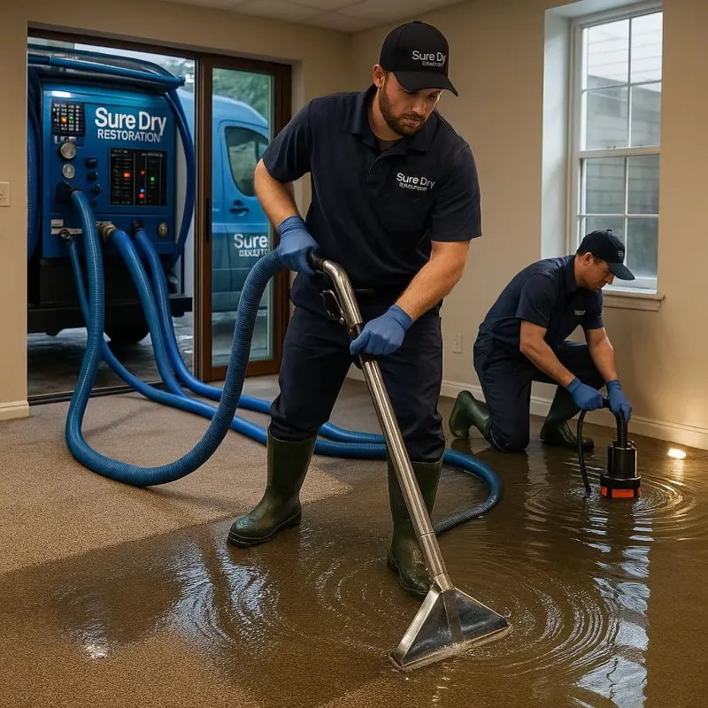 Water Extraction and Removal process in Sherburne County, MN